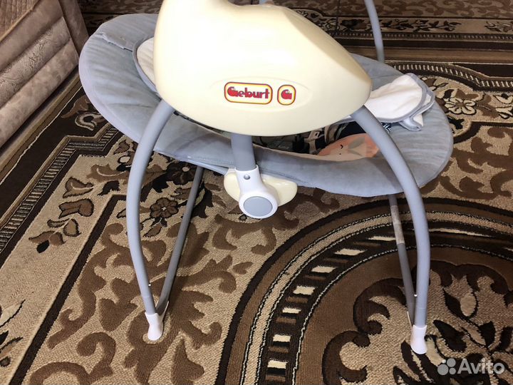 Детские качели шезлонг