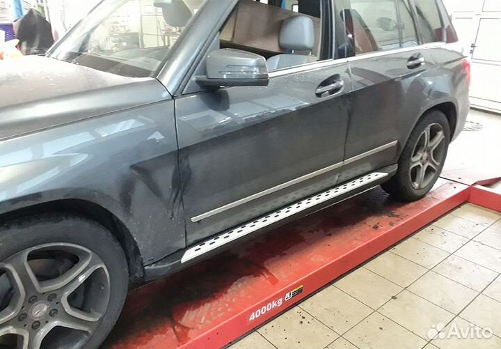 Пороги mercedes glk x 204 мерседес глк х 204