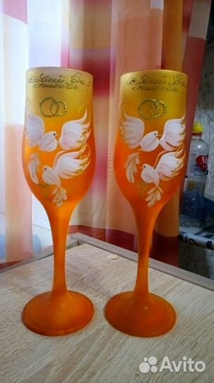 Бокалы свадебные