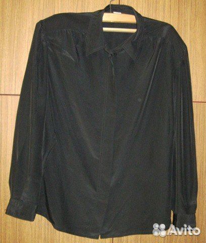 Рубашка женская чёрная 50-52