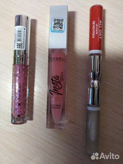 Блеск для губ в ассортименте