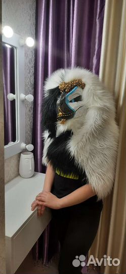 Маска раптора фурри
