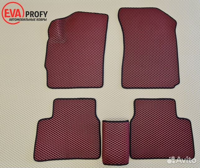 Коврики ева 3D в салон и багажник Daewoo Matiz
