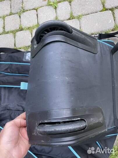 Чехол для горных лыж/сноуборда на колесах