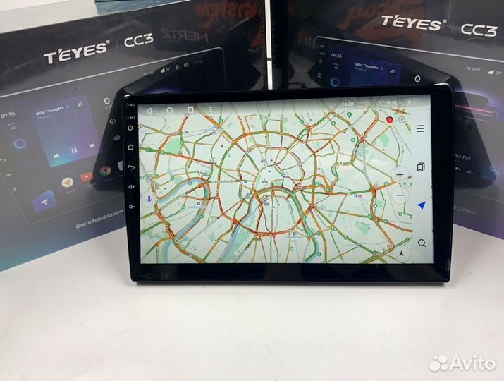 Магнитола на андройде Teyes CC3 6/128 для Мазда 6