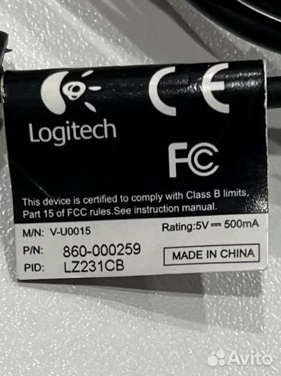 Веб камера Logitech