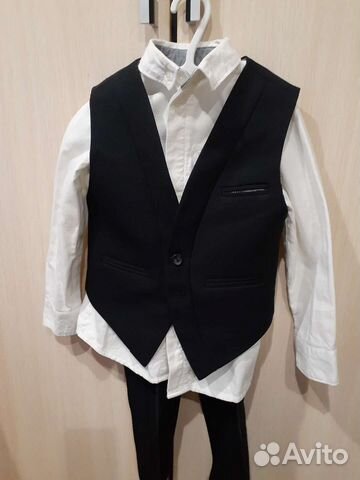 Костюм тройка для мальчика 110