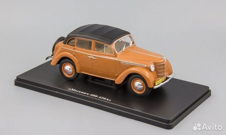 Москвич 400-420А (с тентом) 1:24 Hachette
