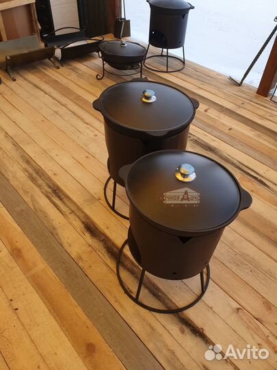 Печь под казан малая Везувий 6-8л (12л)