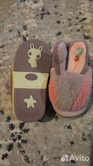 Домашние тапочки для девочки 26-27
