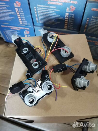 Платы фонарей Ваз-2115 полный комплект