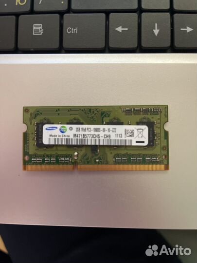 Оперативная память ddr3 для ноутбука 2 gb