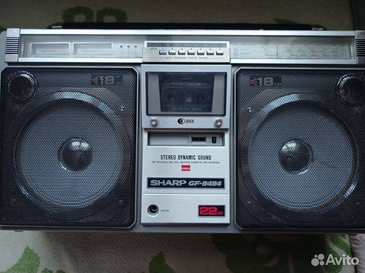 Кассетная магнитола sharp GF-9494