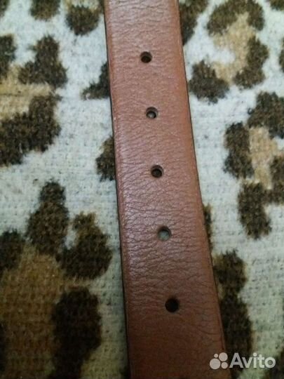 Мужской кожаный ремень