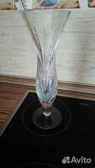 Копилка керамика и 2 хрустальные вазы