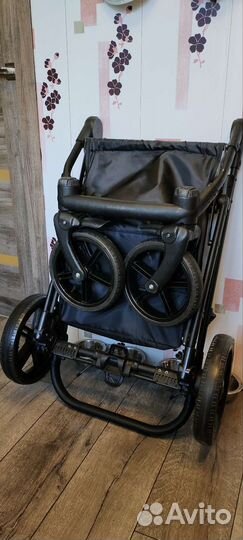 Коляска 3в1 Camarelo Picco Гранатовый меланж