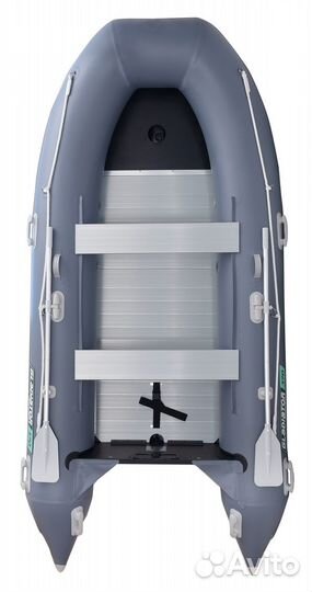 Лодка пвх Gladiator B370AL темно-серый