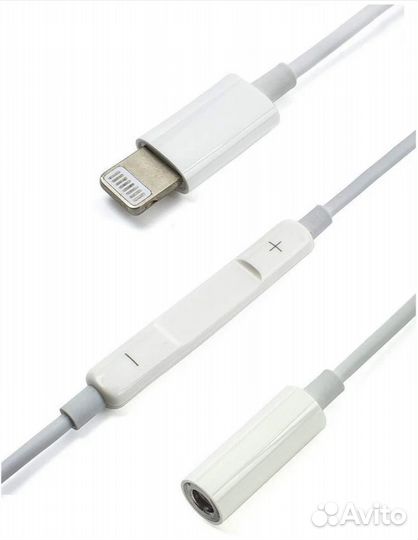 Переходник Lightning 8PIN x Audio/AUX RoHS GL052