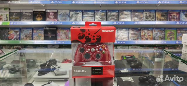 Геймпад Xbox 360 Red - игровой магазин на Гагарина