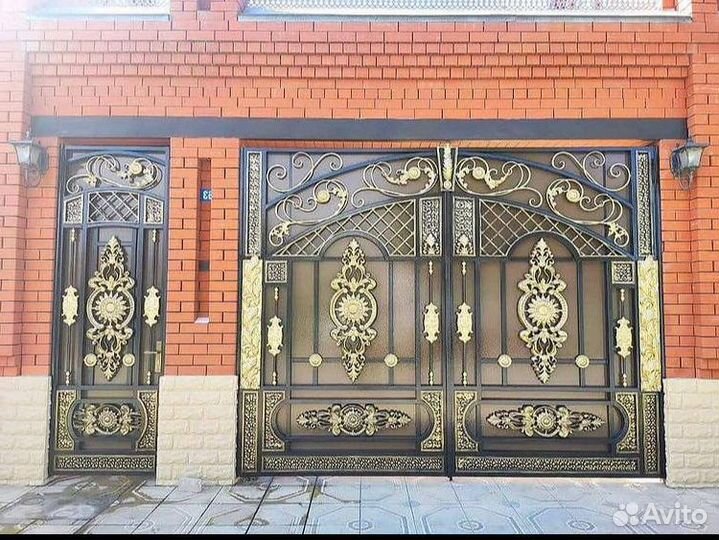 Кованные ворота