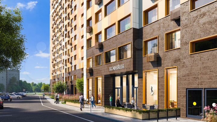 2-к. квартира, 55,4 м², 25/25 эт.