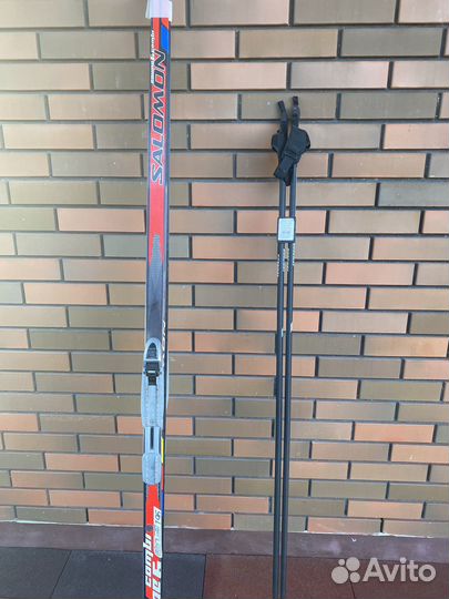 Лыжи беговые salomon коньковые