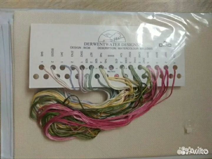 Mallows Набор для вышивания Derwentwater Британия