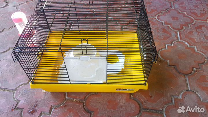 Клетка для хомяка пластиковая