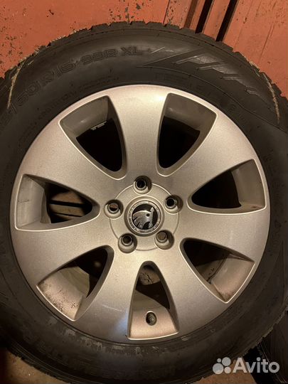 Зимние колеса в сборе шкода Skoda