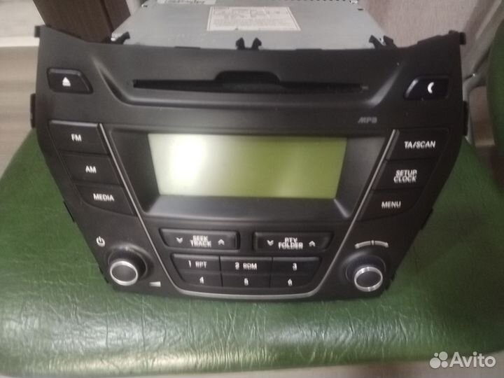 Магнитола штатная hyundai santa fe 3