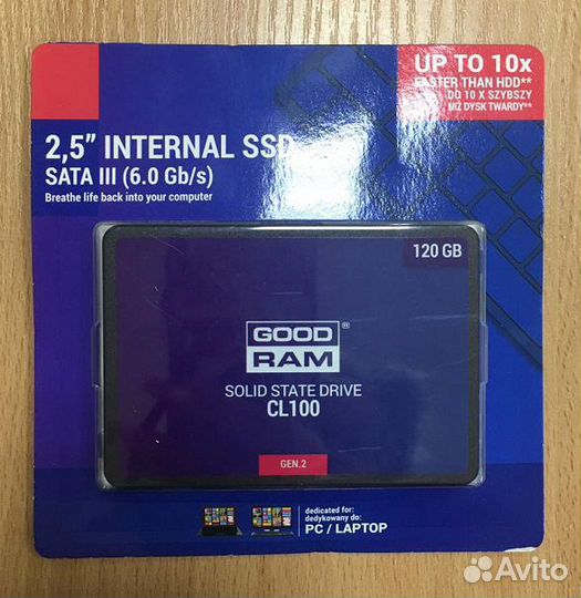 SSD 120Gb Goodram. Новый. Гарантия 12 мес