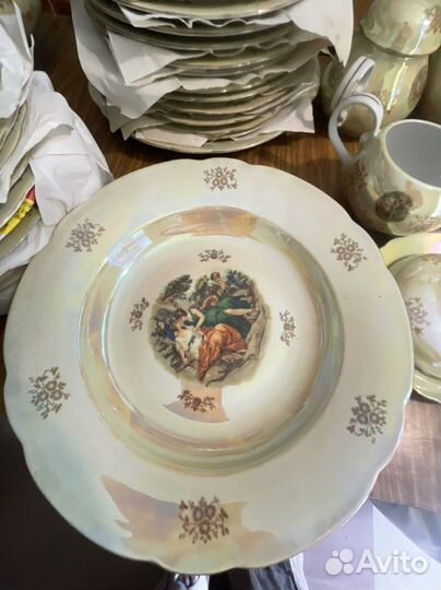 Чайно столовый сервиз на 12 персон, мадонна