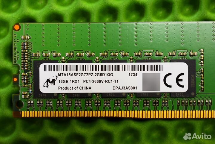 DDR4 16GB 2666 REG ECC