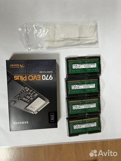 Оперативная память sodimm Samsung 2x16 гб