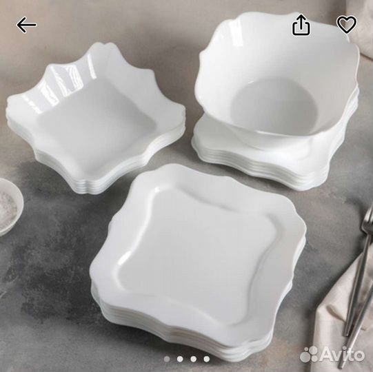 Набор столовой посуды luminarc на 6 персон