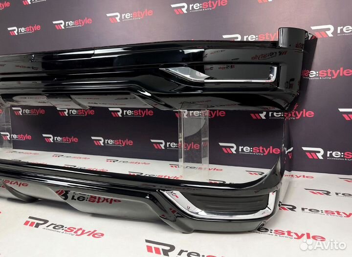 Обвес Toyota Land Cruiser 200 с 16г Черный