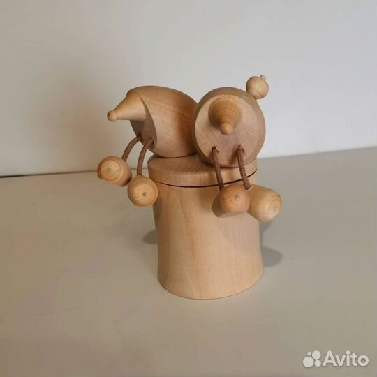 Шкатулка заготовка для декора Ёжики