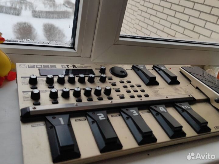 Гитарный процессор boss gt 6