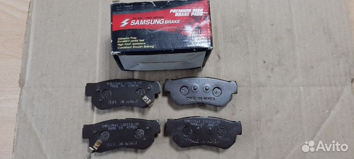 Колодки тормозные задние Хендай / Киа