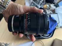 Объектив Samyang 85mm T1.5 Cine