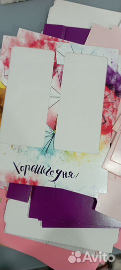 Сборные коробки для конфет