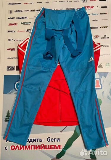 Лыжные разминочные тренировочные костюмы adidas