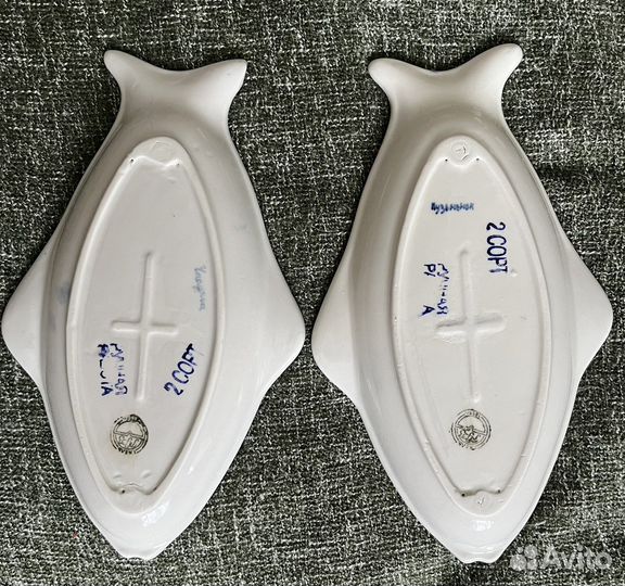 Селедочницы Гжель