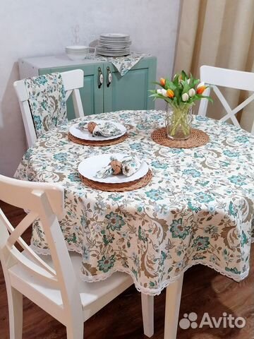 Скатерть круглая