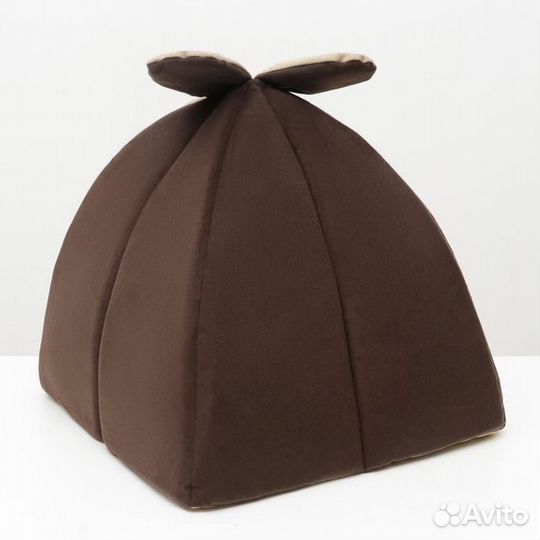 Домик-вигвам с ушками и шариком, 40 х 40 х 37 см