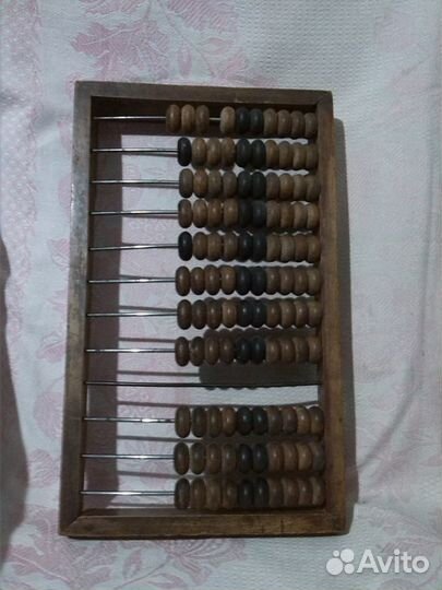 Счеты деревянные большие СССР