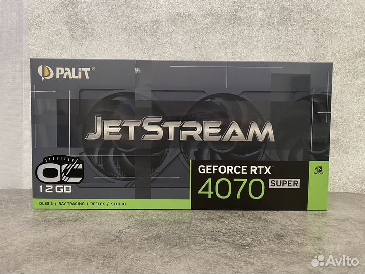 Видеокарта Palit JetStream 4070 super