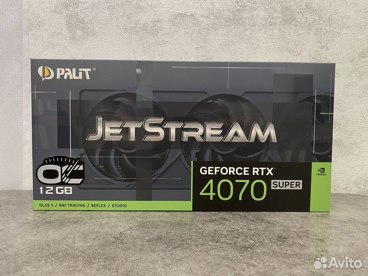 Видеокарта Palit JetStream 4070 super
