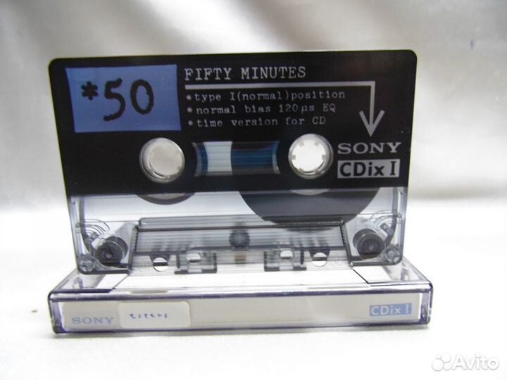 Аудиокассета Sony CDix I - 50. Japan. 13