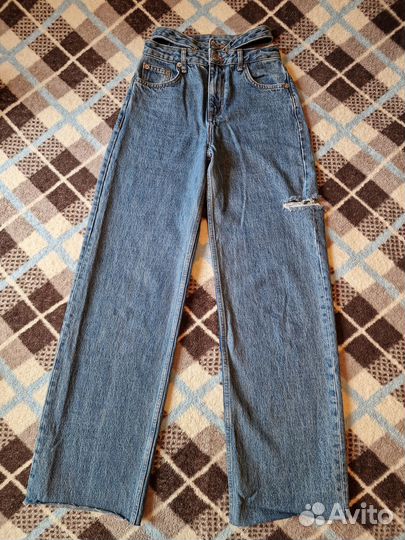 Синие джинсы Pull&Bear 32